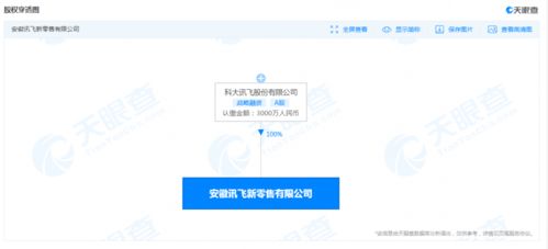 科大訊飛成立新零售公司，注冊(cè)資本3000萬(wàn)人民幣布局信息系統(tǒng)集成服務(wù)